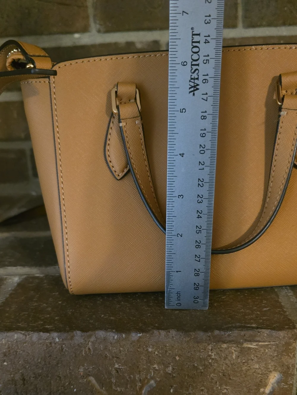 TORY BURCH Women's Emerson Mini Top Zip Tote Satchel Bag Cardamom With Wallet